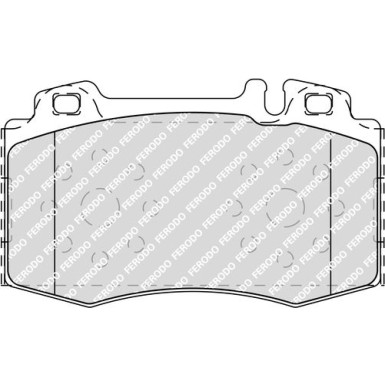 Ferodo | Bremsbelagsatz, Scheibenbremse | FDB1426