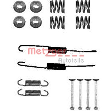 Metzger | Zubehörsatz, Bremsbacken | 105-0879