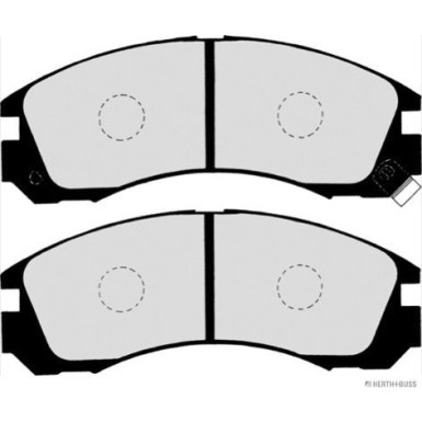 Herth+Buss Jakoparts | Bremsbelagsatz, Scheibenbremse | J3605031