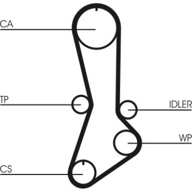 ContiTech | Zahnriemen | CT765