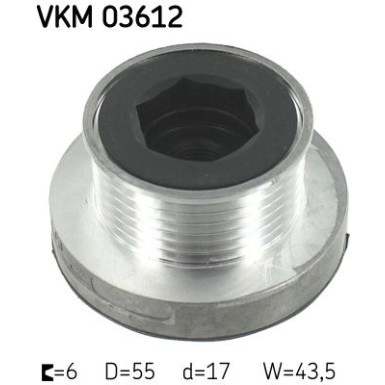 SKF | Generatorfreilauf | VKM 03612