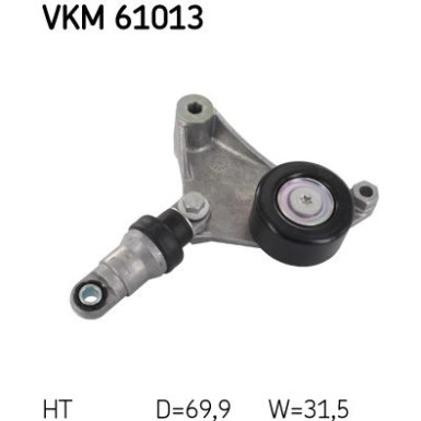 SKF | Spannrolle, Keilrippenriemen | VKM 61013