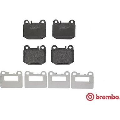 Brembo | Bremsbelagsatz, Scheibenbremse | P 50 043