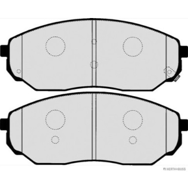 Herth+Buss Jakoparts | Bremsbelagsatz, Scheibenbremse | J3600318