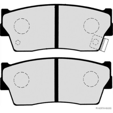 Herth+Buss Jakoparts | Bremsbelagsatz, Scheibenbremse | J3608006