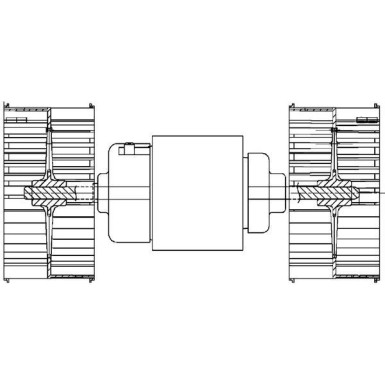 Mahle | Innenraumgebläse | AB 87 000P