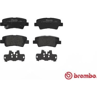 Brembo | Bremsbelagsatz, Scheibenbremse | P 30 054