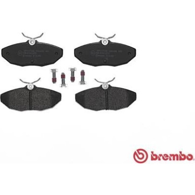 Brembo | Bremsbelagsatz, Scheibenbremse | P 36 015