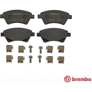 Brembo | Bremsbelagsatz, Scheibenbremse | P 68 034