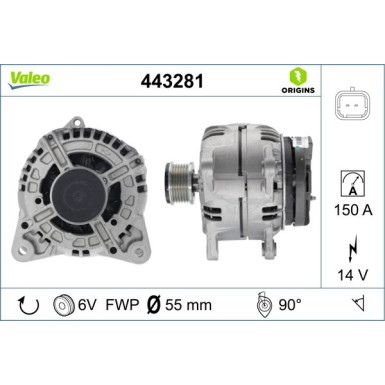 Valeo | Generator | 443281