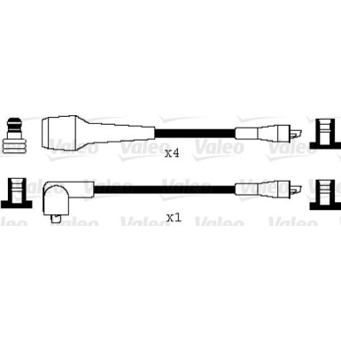 Valeo | Zündleitungssatz | 346029