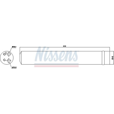 Nissens | Trockner, Klimaanlage | 95519