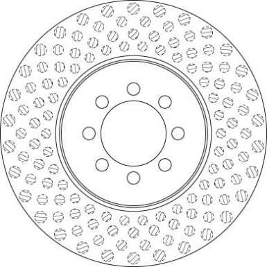 TRW | Bremsscheibe | DF6250S