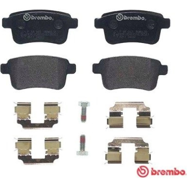 Brembo | Bremsbelagsatz, Scheibenbremse | P 68 043