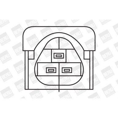 BorgWarner (BERU) | Zündspule | ZS324