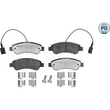 Meyle | Bremsbelagsatz, Scheibenbremse | 025 220 4119/PD