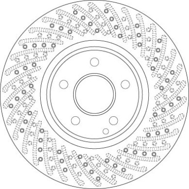 TRW | Bremsscheibe | DF6079S