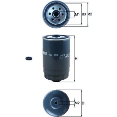 Knecht | Kraftstofffilter | KC 503D