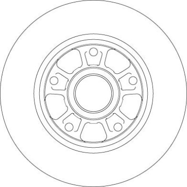 TRW | Bremsscheibe | DF6182