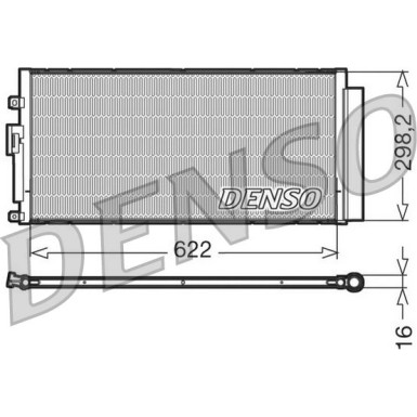 Denso | Kondensator, Klimaanlage | DCN09046