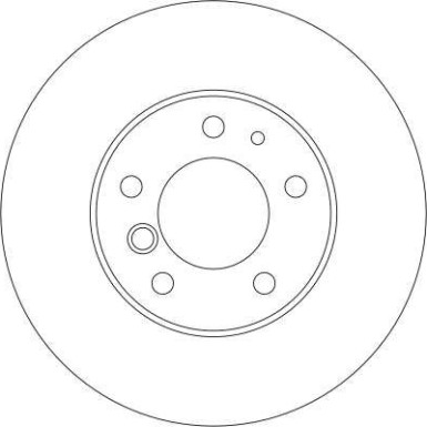 TRW | Bremsscheibe | DF4348