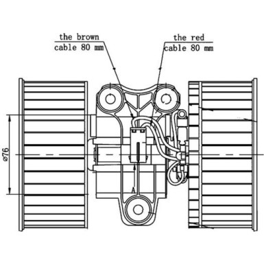 Mahle | Innenraumgebläse | AB 81 000S