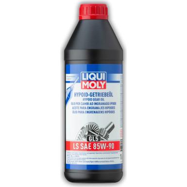 LIQUI MOLY Hypoid GL5 LS 1410 Achsgetriebeöl 1l, für hypoidverzahnte Getriebe, 85W-90, API GL-5