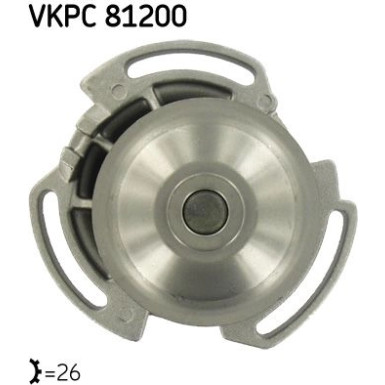 SKF | Wasserpumpe | VKPC 81200