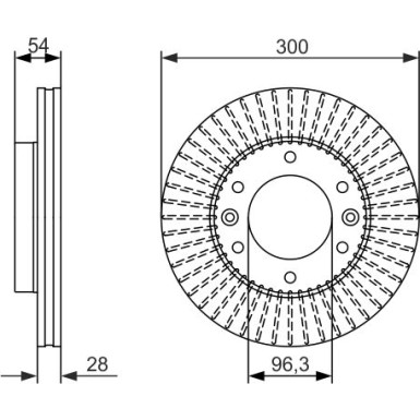 BOSCH | Bremsscheibe | 0 986 479 693