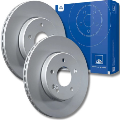 ATE 24.0134-0110.1 Bremsscheibe Ø349mm, 5x112,0, Belüftet, beschichtet, hochgekohlt