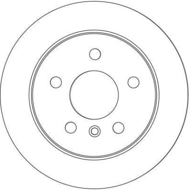 TRW | Bremsscheibe | DF4453