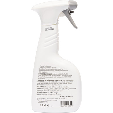 SONAX 04032410 Desinfektionsmittel für PKW Innenraum, 500 ml