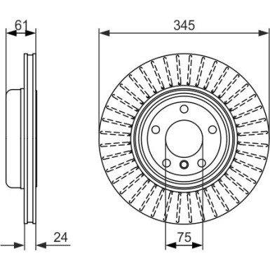 BOSCH | Bremsscheibe | 0 986 479 729