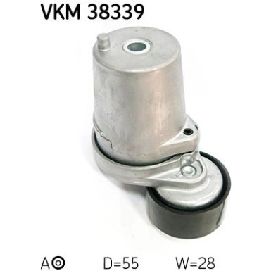 SKF | Spannrolle, Keilrippenriemen | VKM 38339