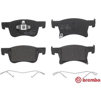 Brembo | Bremsbelagsatz, Scheibenbremse | P 59 083