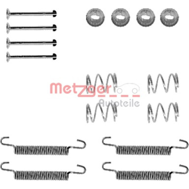 Metzger | Zubehörsatz, Feststellbremsbacken | 105-0791