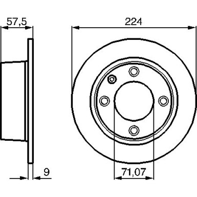 BOSCH | Bremsscheibe | 0 986 478 604