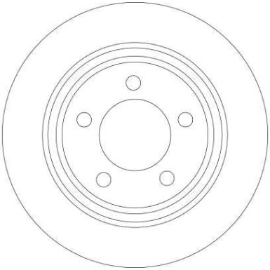 TRW | Bremsscheibe | DF4420