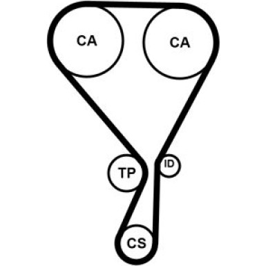 ContiTech | Zahnriemen | CT1228