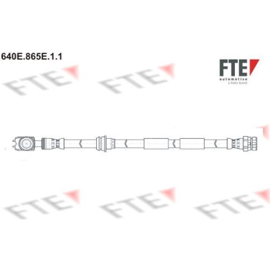 FTE | Bremsschlauch | 9240819