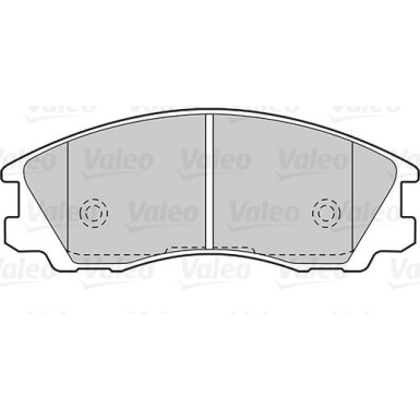 Valeo | Bremsbelagsatz, Scheibenbremse | 301506