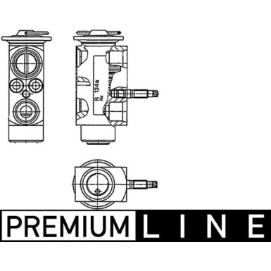 Mahle | Expansionsventil, Klimaanlage | AVE 60 000P