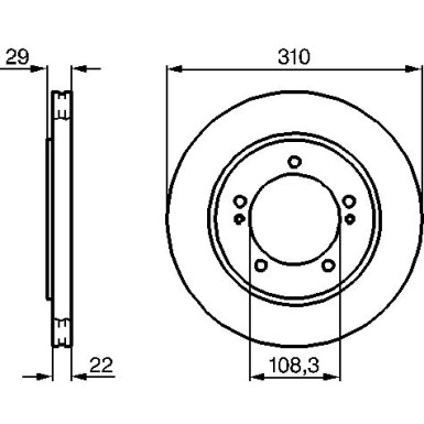 BOSCH | Bremsscheibe | 0 986 478 839