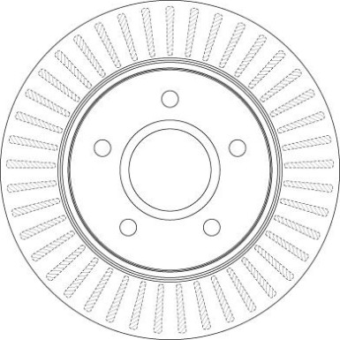 TRW | Bremsscheibe | DF6253S