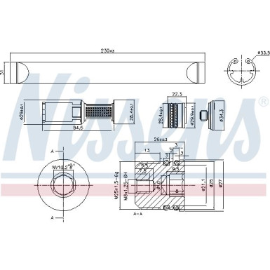 Nissens | Trockner, Klimaanlage | 95490