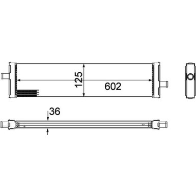 Mahle | Kühler, Motorkühlung | CR 1185 000P