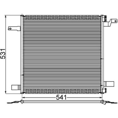 Mahle | Kondensator, Klimaanlage | AC 259 001S