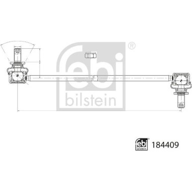 FEBI BILSTEIN 184409 Koppelstange