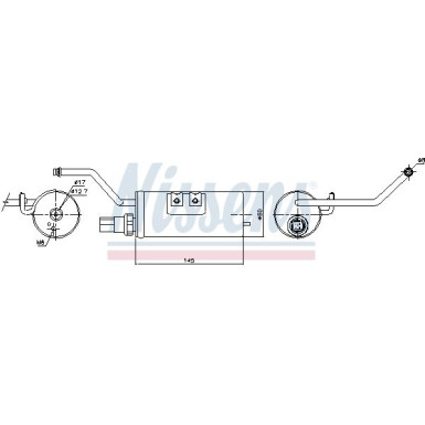 Nissens | Trockner, Klimaanlage | 95529