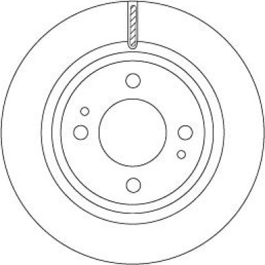 TRW | Bremsscheibe | DF6908